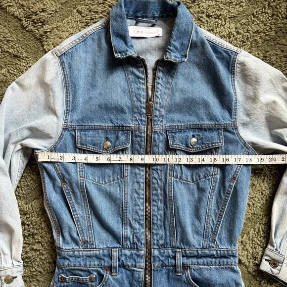 IRO Paris Denim Jumpsuit